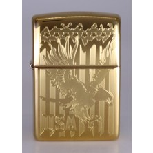 Zippo American Eagle Gold Dizayn Çakmak