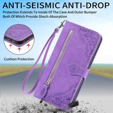 Bdt Shop Samsung Galaxy A53 5g Fermuarlı Kese Manyetik Kart Tutacağı Bilek Kayışlı Cüzdan Kesesi Samsung Galaxy A53 5g (Yurt Dışından)