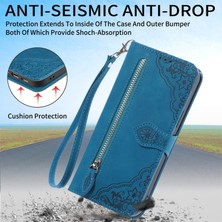 Bdt Shop Samsung Galaxy A53 5g Fermuarlı Kese Manyetik Kart Tutacağı Bilek Kayışlı Cüzdan Kesesi Samsung Galaxy A53 5g (Yurt Dışından)