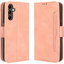 Bdt Shop Samsung Galaxy M54 5g ile Uyumlu Kickstand Koruyucu, Kredi Kartı Tutacağı Pu Deri Darbeye Dayanıklı Telefon Kılıfı (Yurt Dışından)