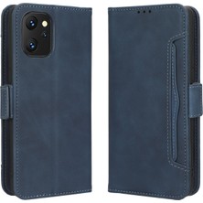 Bdt Shop Umidigi Power 7/7s ile Uyumlu Kickstand Koruyucu, Kredi Kartı Tutacağı Pu Deri Darbeye Dayanıklı Telefon Kılıfı (Yurt Dışından)