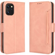 Bdt Shop Umidigi Power 7/7s ile Uyumlu Kickstand Koruyucu, Kredi Kartı Tutacağı Pu Deri Darbeye Dayanıklı Telefon Kılıfı (Yurt Dışından)