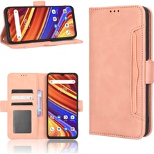 Bdt Shop Umidigi Power 7/7s ile Uyumlu Kickstand Koruyucu, Kredi Kartı Tutacağı Pu Deri Darbeye Dayanıklı Telefon Kılıfı (Yurt Dışından)