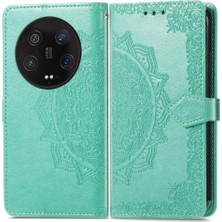 Bdt Shop Xiaomi 13 Ultra Zarif Desen Basit Iş Deri Kılıf (Yurt Dışından)