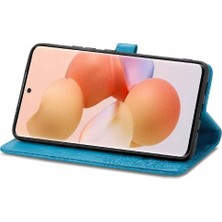 Bdt Shop Xiaomi 12 Için Kılıf Zarif Desen Deri Kılıf Darbeye Basit (Yurt Dışından)