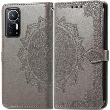 Bdt Shop Xiaomi 12 Için Kılıf Zarif Desen Deri Kılıf Darbeye Basit (Yurt Dışından)