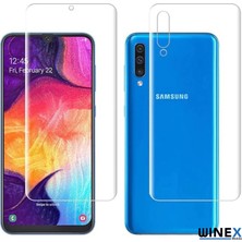 Winex Samsung Galaxy A34 5g ile Uyumlu Ön-Arka Darbe Emici Hd Ekran Koruyucu Kaplama