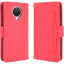 Bdt Shop Nokia G20/G10 ile Uyumlu Kickstand Koruyucu, Kredi Kartı Tutacağı Pu Deri Darbeye Dayanıklı Telefon Kılıfı (Yurt Dışından)