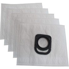 Kg-part Süpürge Bez Toz Torbası, Rowenta Ro 6481 Ro 6493 Ro 6495 Ro 6821 Ro 6883 Ro 6886 ile Uyumlu - 5 Adet