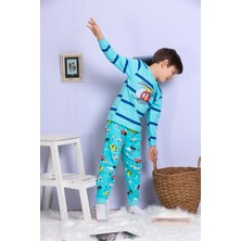 Sesa Kids  Pamuk Erkek Çocuk Pijama Takımı