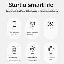Talent Wifi Kablosuz Bahçe Su Zamanlayıcı Akıllı Telefon Uzaktan Kumanda Ev Sera Dış Sulama Otomatik Kiti (Yurt Dışından)