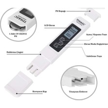 Topraksız Market Tds&ec Metre Su Kalite Iletkenlik Ölçme Termometre Su Test Cihazı Topraksız Tarım