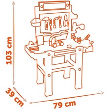 ToysAll Smoby Black & Decker Bricolo Tamir Tezgahı Oyun Seti 360730