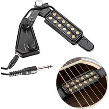 Midex Me-50 Portatif Gitar Mikrofonu Gitar Manyetiği Volüm ve Ton Kontrollü