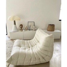 Edsy Home Edsy Puffer Krem Renk Berjer