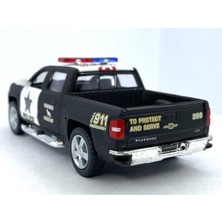 Hepsilazım 2014 Chevrolet Silverado Polis Çek Bırak 5 Inch. Oyuncak Araba 1:46