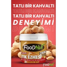 FoodNut Parçacıklı Fıstık Ezmesi - Doğal Şekerli 2 Li Parçacıklı Yer Fıstığı Ezmesi 2 kg