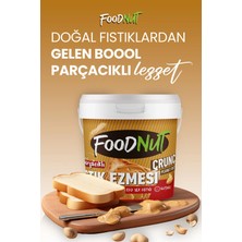 FoodNut Parçacıklı Fıstık Ezmesi - Doğal Şekerli 2 Li Parçacıklı Yer Fıstığı Ezmesi 2 kg