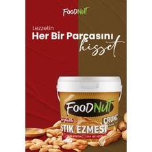 FoodNut Parçacıklı Fıstık Ezmesi - Doğal Şekerli 2 Li Parçacıklı Yer Fıstığı Ezmesi 2 kg