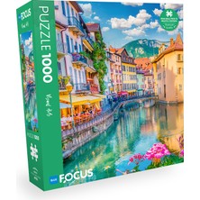 Blue Focus 1000 Parça Puzzle - Annecy