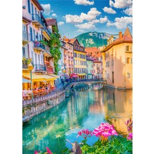 Blue Focus 1000 Parça Puzzle - Annecy