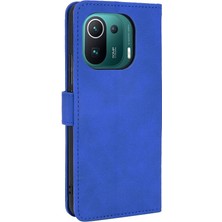 Manyi Boutique Xiaomi 11 Pro Deri Folio Flip Case Kart Ekleme Koruyucu Kılıf (Yurt Dışından)