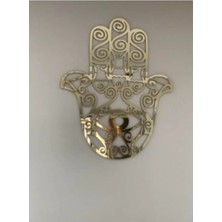 Numa Concept Hamsa El Gold Pleksi Tablo 60X50 Nchamsa