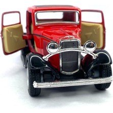 Hepsilazım 1932 Ford 3-Window Coupe - Çek Bırak 5inch. Lisanslı Model Araba, Oyuncak Araba 1:34