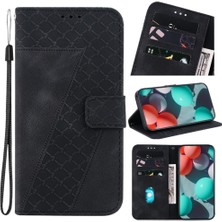 Manyi Boutique Onur X8 5g Flip Folio Kapak Için Kılıf Cüzdan Kart Yuvası Fonksiyonu Kabartmalı (Yurt Dışından)