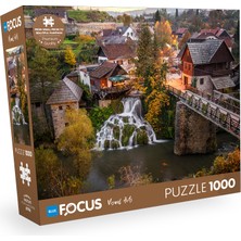 Blue Focus 1000 Parça Puzzle - Rastoke