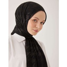 Losyana Kazayağı Desen Parlak Jakar Şal