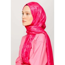 Losyana Kazayağı Desen Parlak Jakar Şal