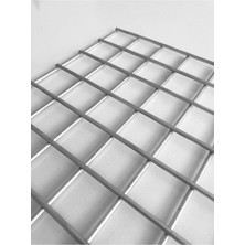 Ersa Tel Bahçe Tel Çit 6 x 6 - 3.65 mm 100 x 200 Galvanizli Kaynaklı Hasır Bahçe Teli ve Reklam Standı