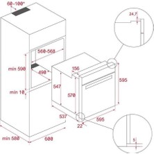 Teka Urban Serisi Gri Set ( Dlv 68660- Gzc 64320 -Hlb 8600 St-Ml 8220 Bıs )