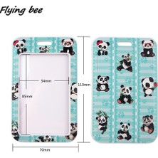 Bifeng Shop No.4 Tarzı Flyingbee Panda Kedi Inek Boyun Askısı Ipi Tuşları Kımlık Kartı Spor Salonu Telefon Askıları USB Rozet Tutucu Dıy Asmak Halat Kement Kordon (Yurt Dışından)