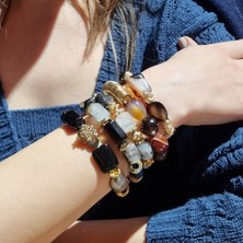 Anjewelry Freyja 008 Akik Bileklik