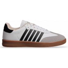 Mp Urbanglide Luxe Erkek Bağcıklı Beyaz-Siyah Sneaker