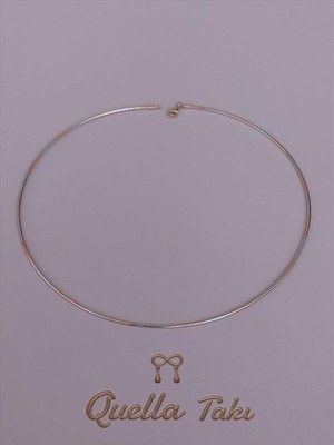 Quella Xuping Thin Choker Gold-Silver Kolye