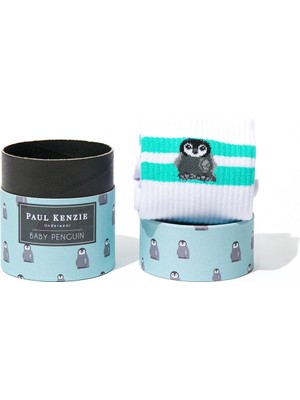 Paul Kenzie Desenli Soket Çorap – Eco Characters – Baby Penguin