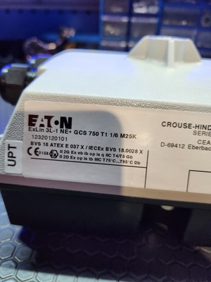 Eaton Exlin 3l-1 Ne+ Gcs 750 T1 1/6 M25K Işık