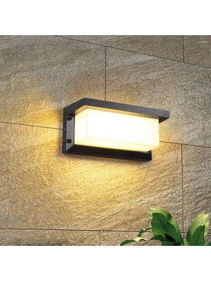 Full Reyon 18 Watt Gün Işığı Ledli Bahçe, Balkon, Teras, Kamelya, Veranda, Banyo, Duvar Apliği, LED Armatür