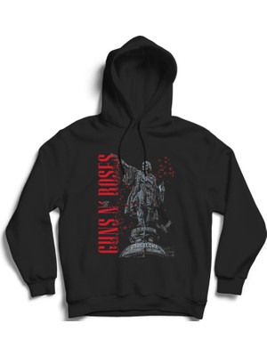 The Fame Guns N' Roses, Barcelona Rock Metal Grup Kapüşonlu Sweatshirt Hoodie
