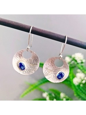 Eysell Jewellery Kyanit Taşlı Doğal Taş Küpe