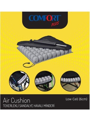 Comfort Plus DM-640 Havalı Oturma Minderi 40X40X6