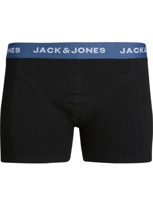 Jack & Jones 3'lü Logolu Boxer Paketi - Büyük Beden