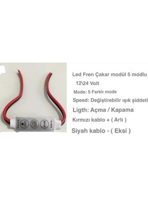 Hubstein 6 Modlu Çakar Modülü led Uyumlu