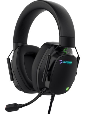 Gamepower Kai Titanium Siyah 7.1 Surround Hi-Fi Manyetik Pad Rgb Gaming Kulaklık (2x Cooling Pad Hediyeli)
