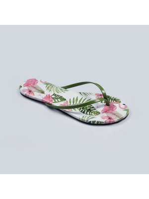 Tkees Kadın Desenli Parmak Arası Terlik