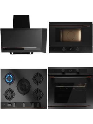 Teka Infinity G1 Edition Ankastre Set (Hlb 85-G1 P Bm Maestropizza+Gbc 75-G1 Gbc Bm (E5)+Dvı 88-G1 Eos Bm+Ml 82-G1 Bıs L)