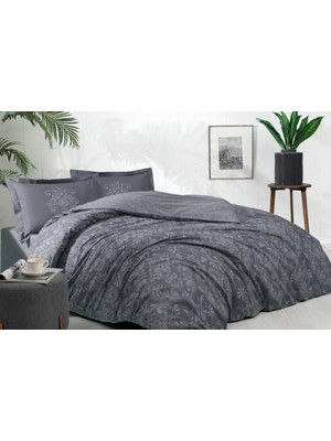 Özdilek Çift Kişilik Ranforce Nevresim Takımı Antico Antrasit